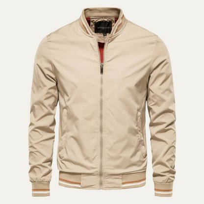 Balmoral Men's Bomber Jacket Slim Fit Zip Up