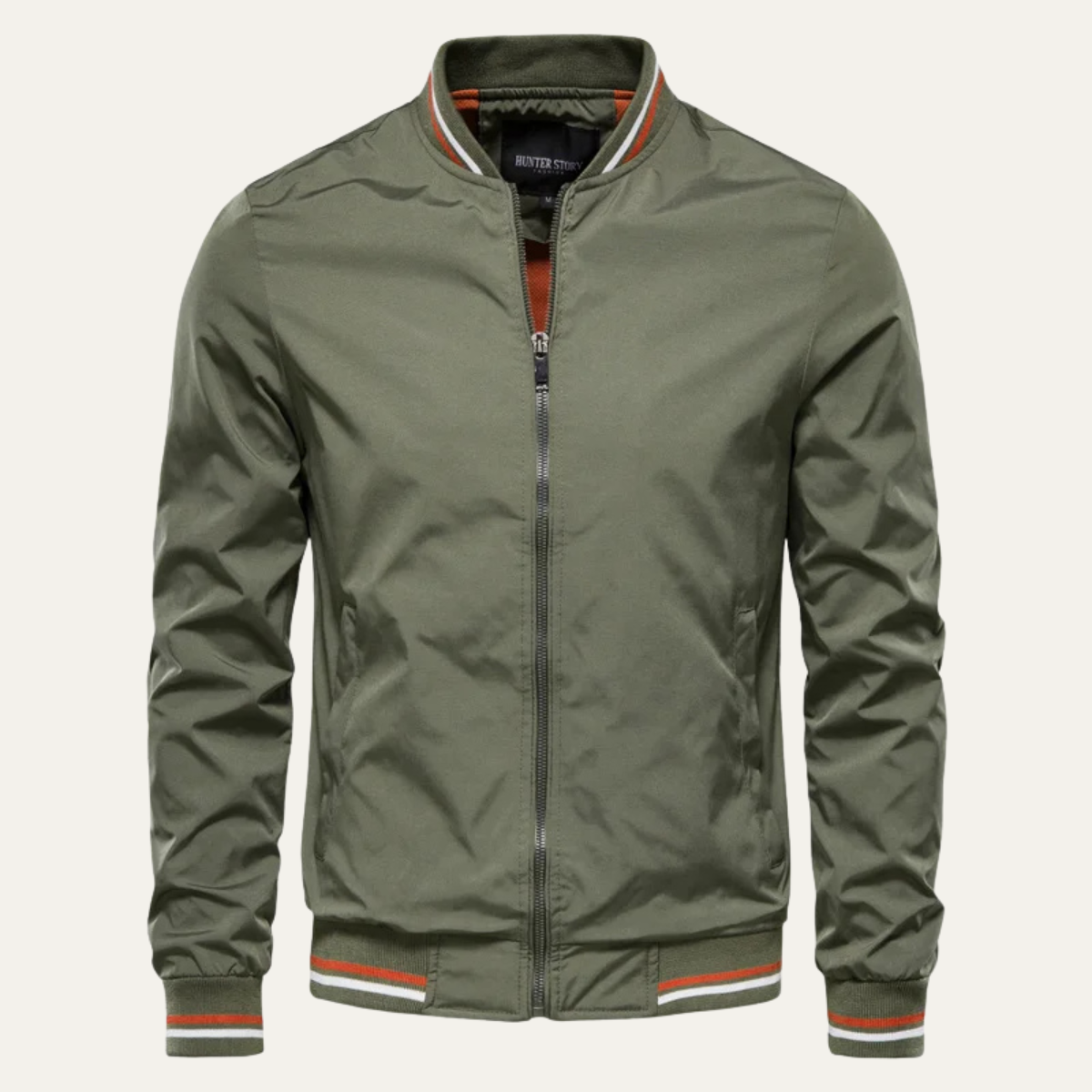 Balmoral Men's Bomber Jacket Slim Fit Zip Up - VibreMode
