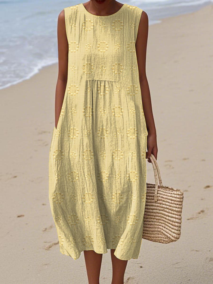 Chic Summer Sleeveless Women's Dress