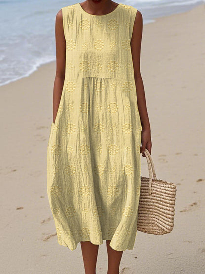 Chic Summer Sleeveless Women's Dress