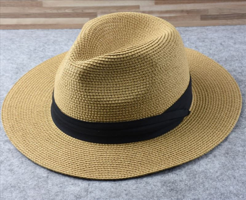 Summer Beach Sun Hat Straw