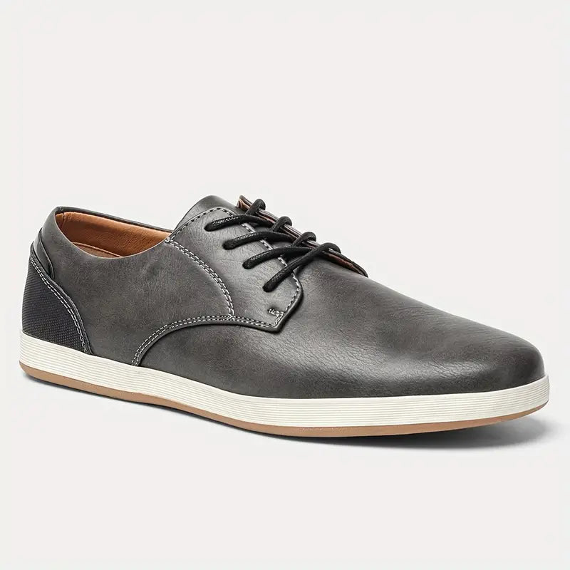 Premium Leather Low Top Shoes