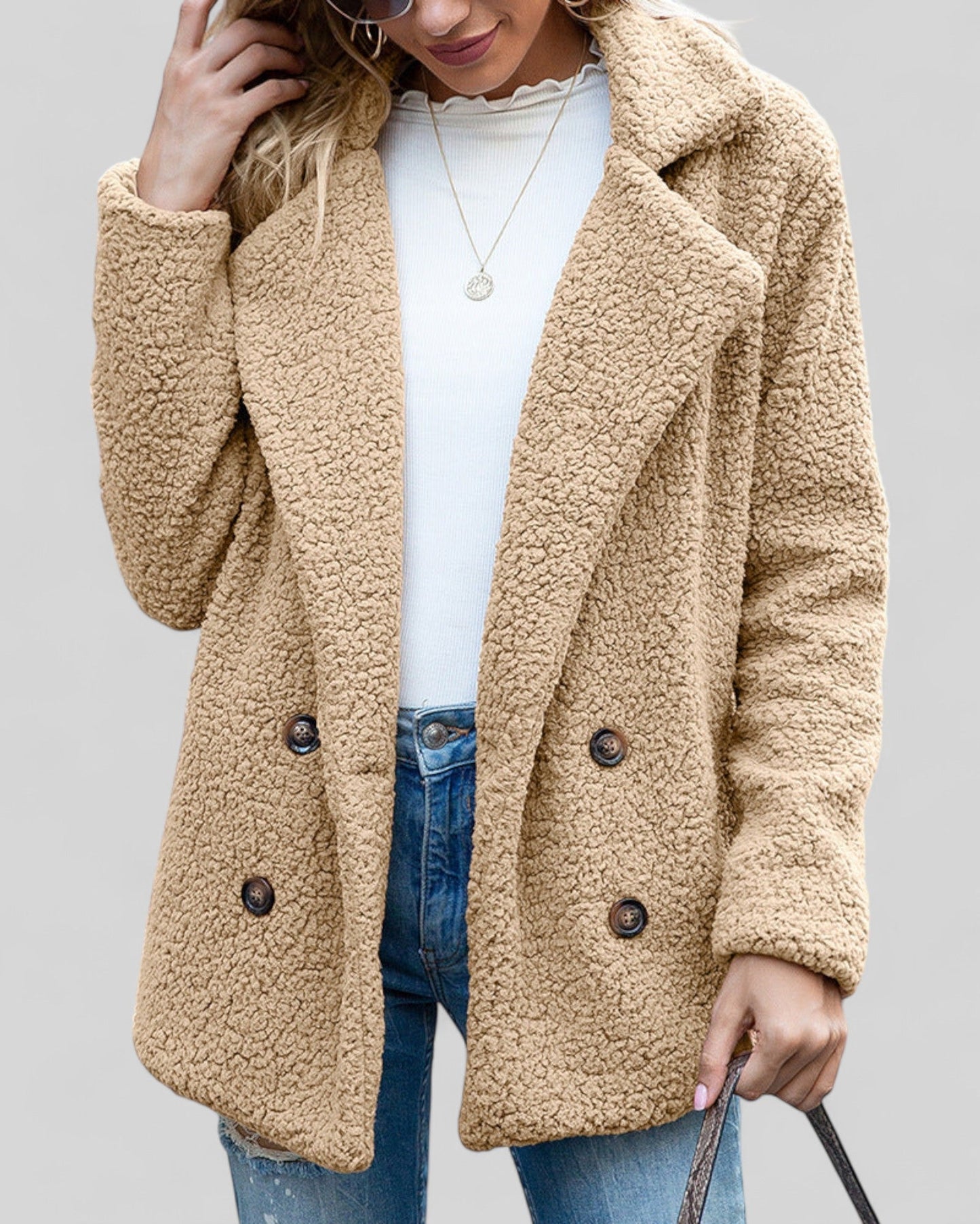 Women's Soft Coat Elegant Comfortable Design