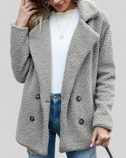 Women's Soft Coat Elegant Comfortable Design
