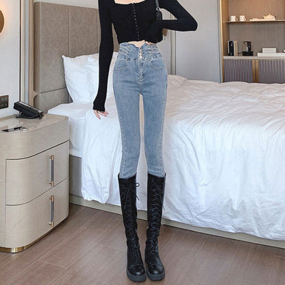 Women's High Waisted Jeans