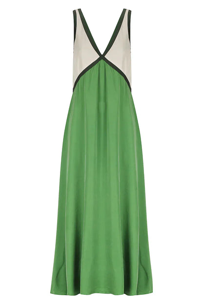 Chic High Low Maxi Dress