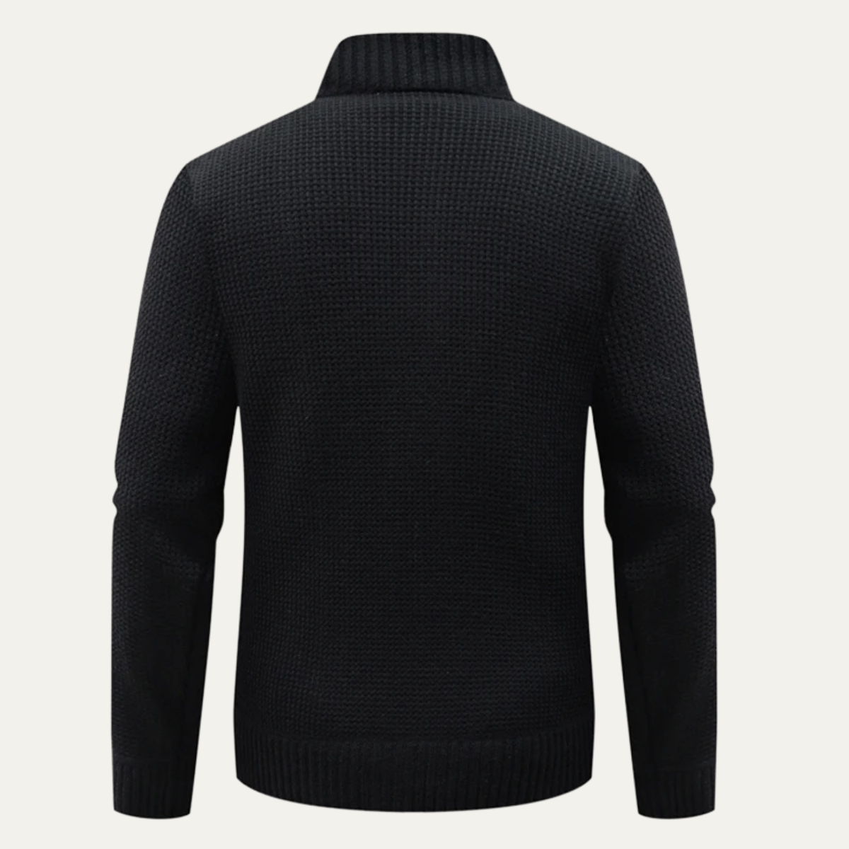 Men's Padded Zip Up Sweater Jacket