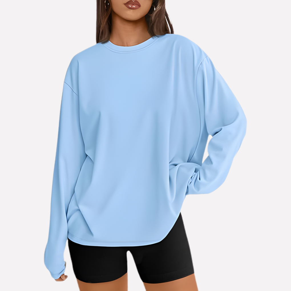 Women's Long Sleeve Oversized Shirt