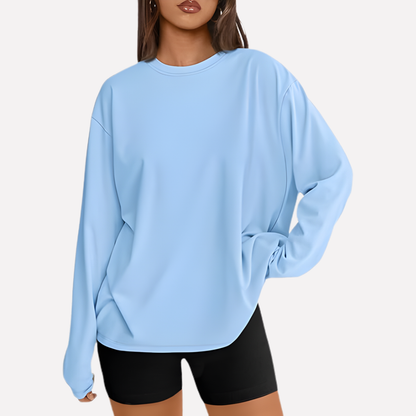 Women's Long Sleeve Oversized Shirt