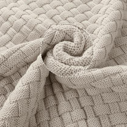 Men's Textured Knit Winter Sweater