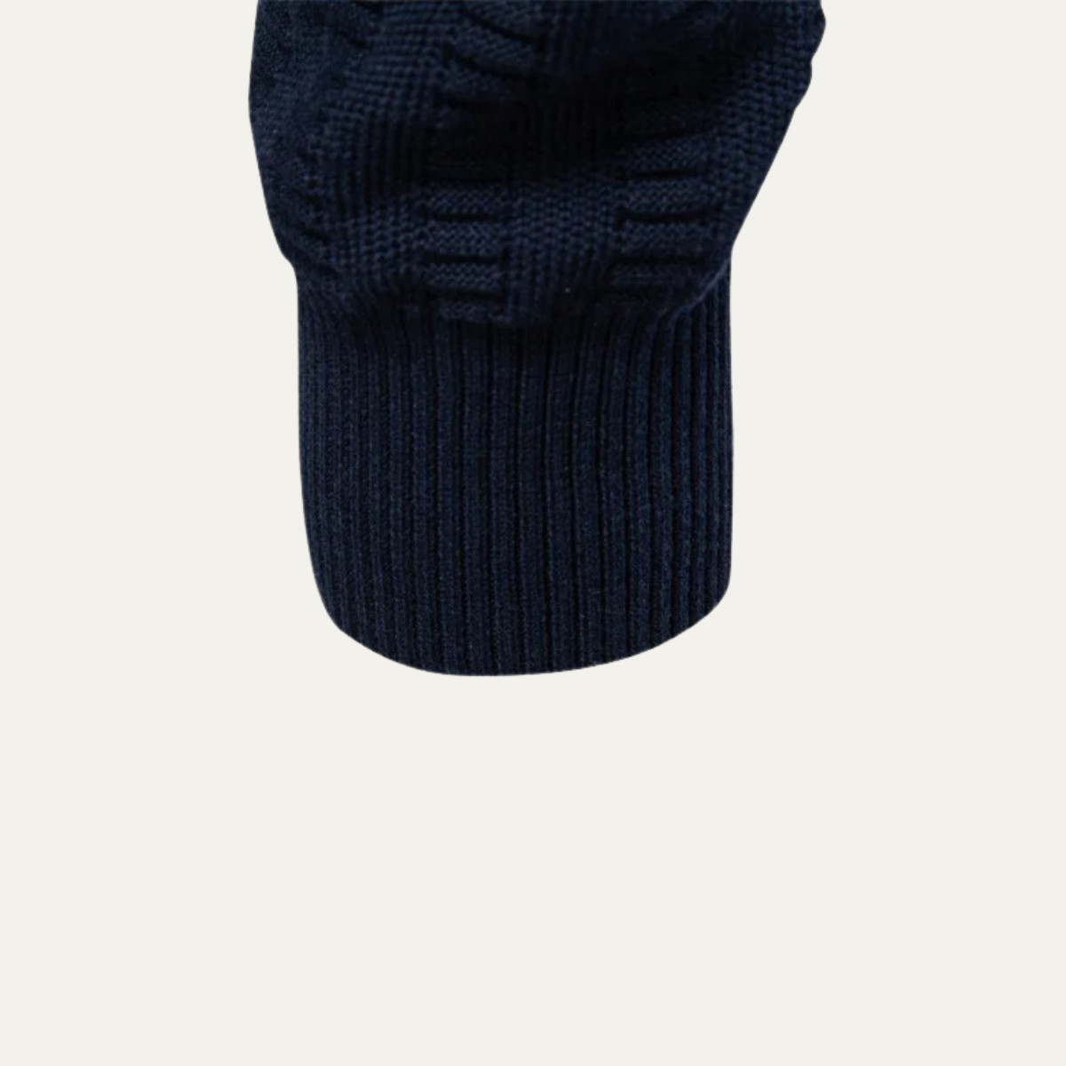 Men's Quarter Zip Winter Sweater