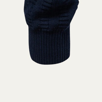 Men's Quarter Zip Winter Sweater