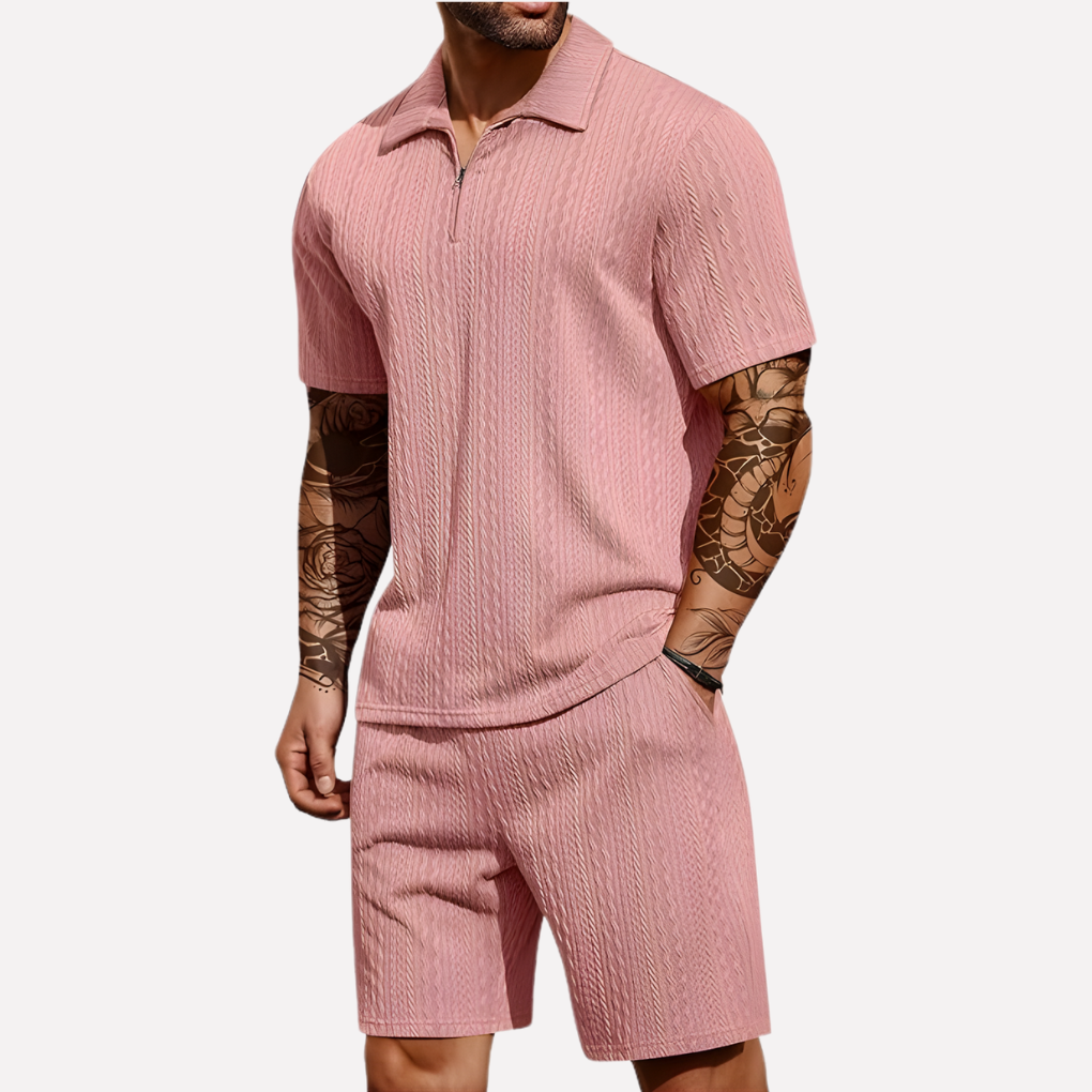 Men's 2-Piece Casual Suit Set