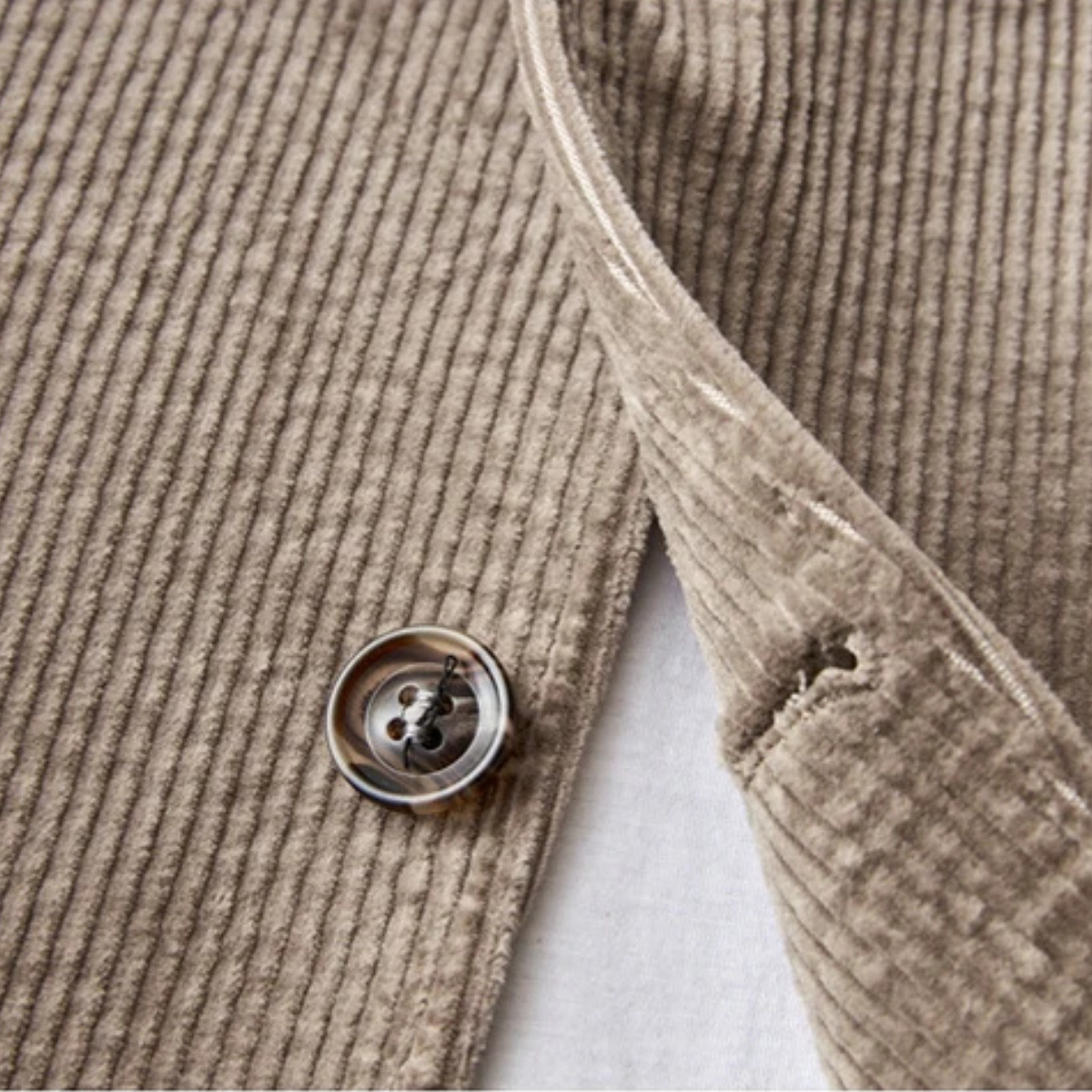 Men's Slim Fit Corduroy Blazer Suit