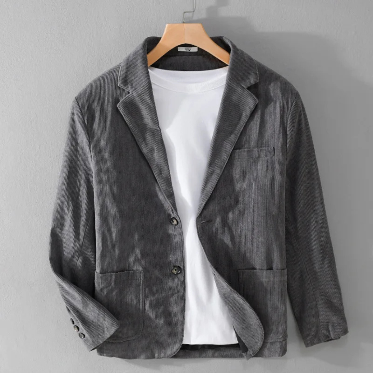 Men's Corduroy Work Jacket Warm Business Casual
