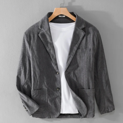 Men's Corduroy Work Jacket Warm Business Casual