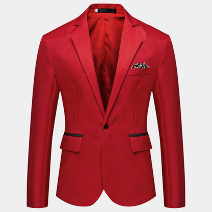 Men's Modern Fit Blazer Comfortable Design