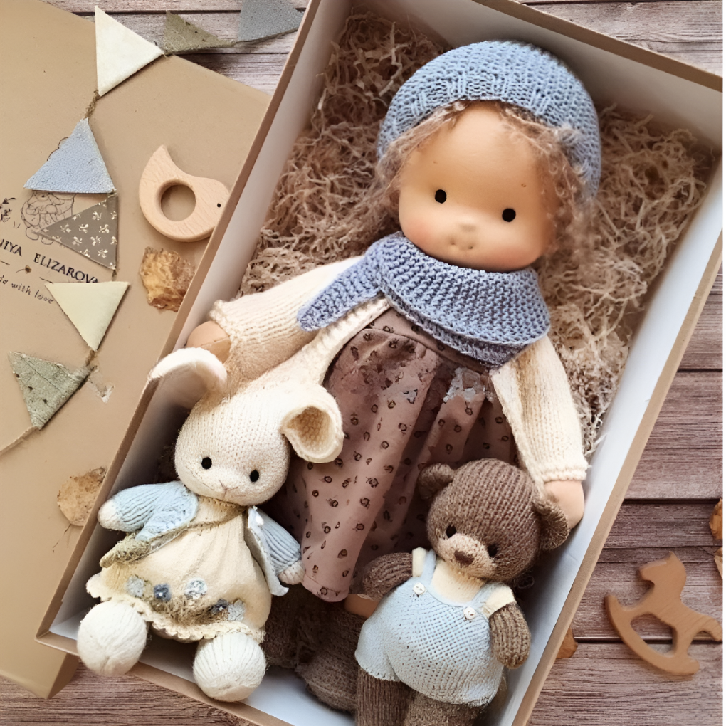 Waldorf Cuddly Doll Handmade