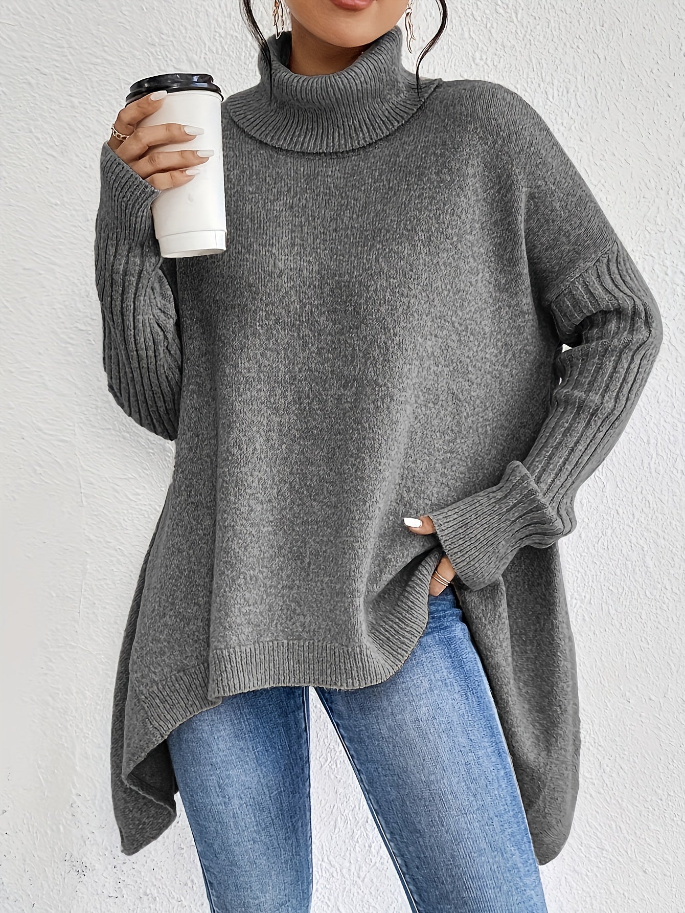 Soft Knitted Pullover Sweater