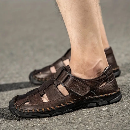 Genuine Leather Summer Sandals