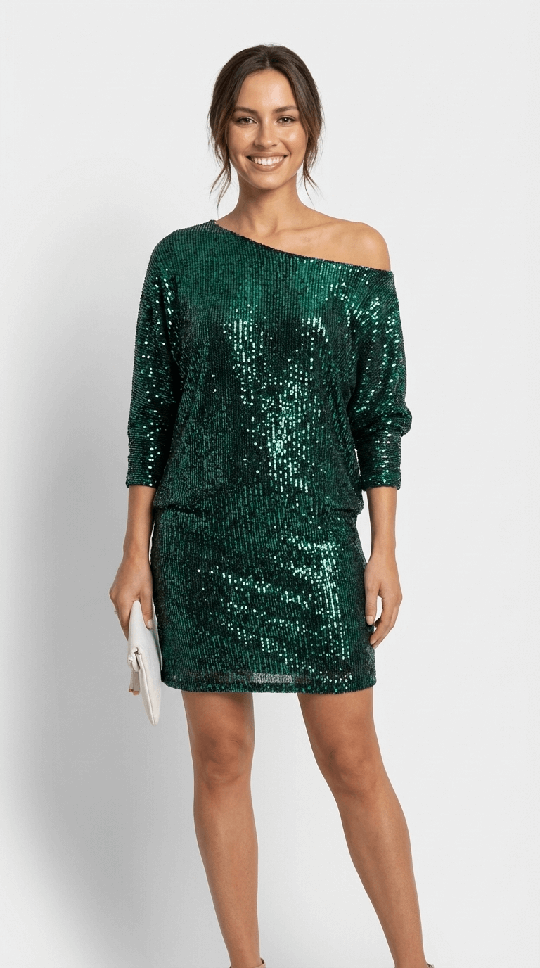 Women's Sequin Mini Dress