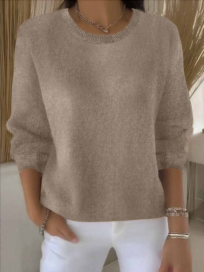 Women's Fine Knit Sweater Soft Fabric