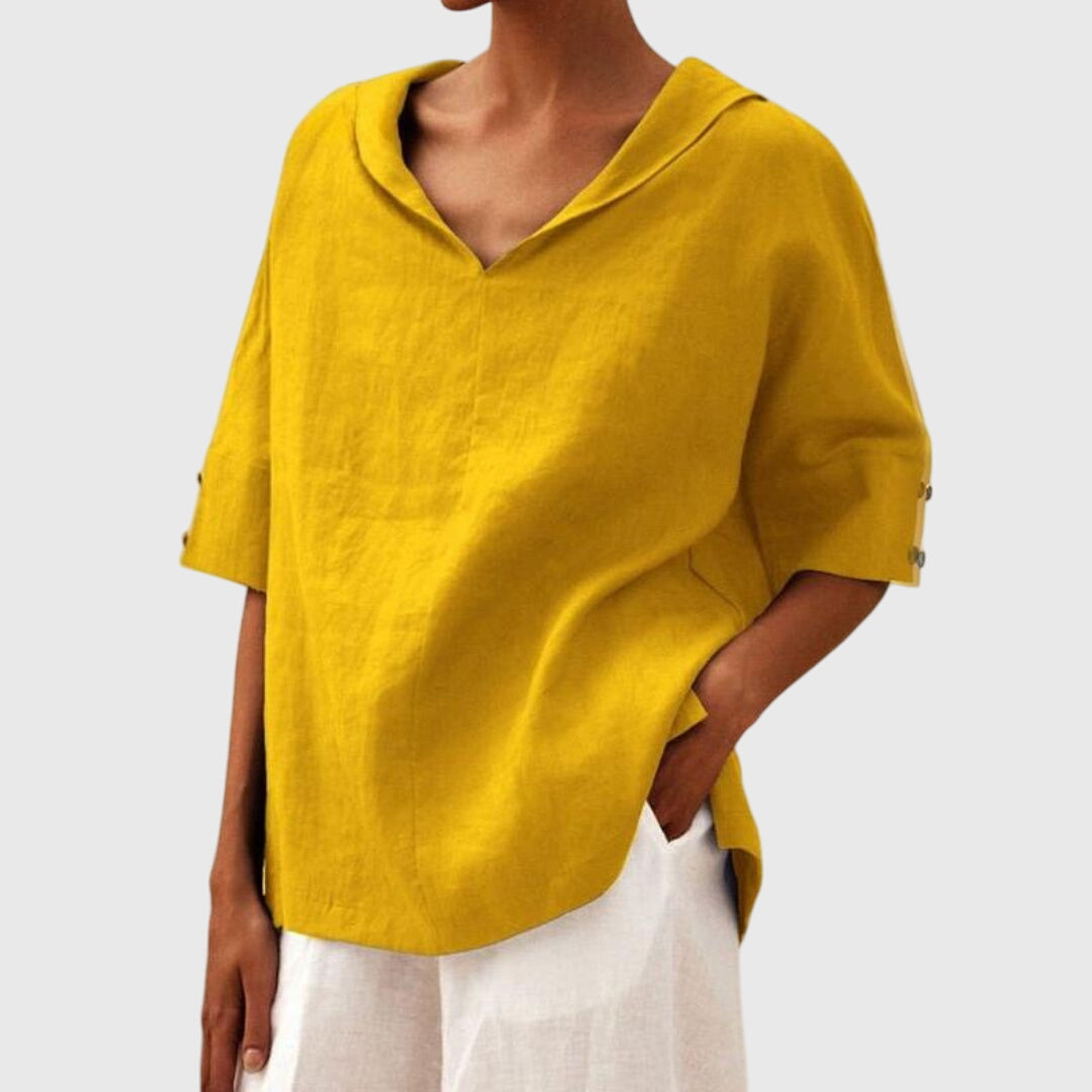 Classic Scoop Neck Casual Tee