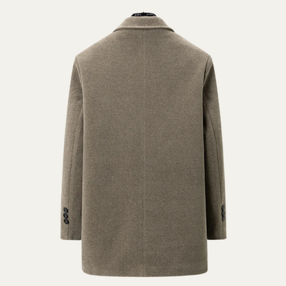 Men's Fur Lined Winter Coat Warm