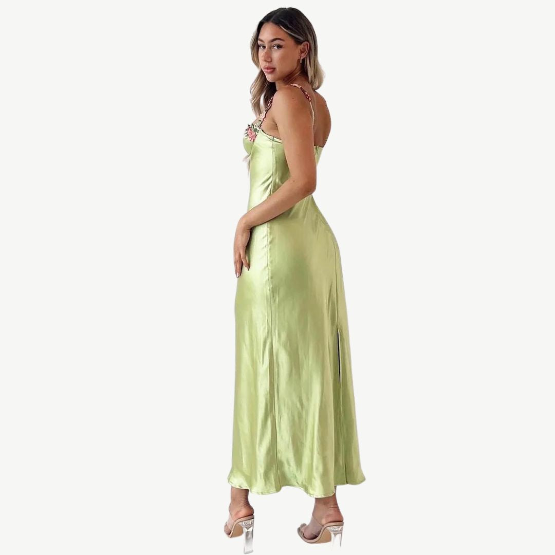 Women's Embroidered Floral Dress