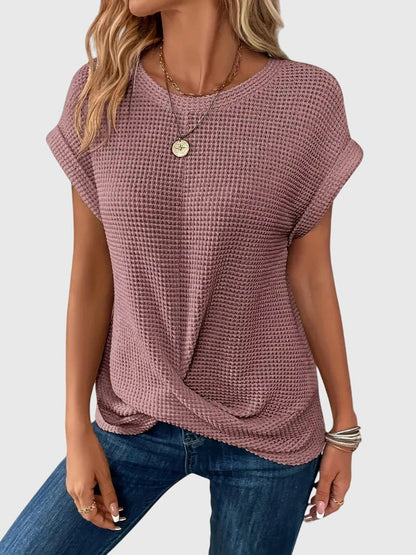 Relaxed Fit V-Neck T-Shirt For Women