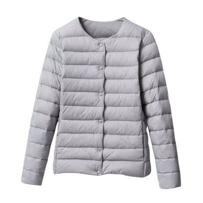 Warm Women's Lightweight Quilted Puffer Coat