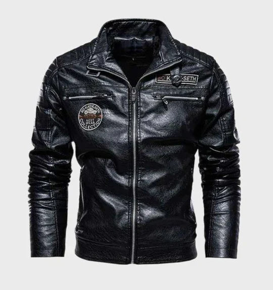 Men's Leather Jacket Timeless Bold Edge Style