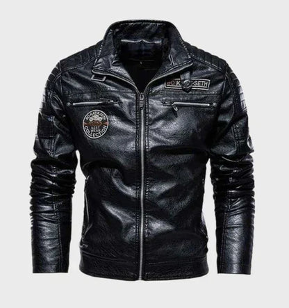 Men's Leather Jacket Timeless Bold Edge Style