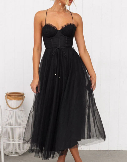 Women's Sleeveless Maxi Dress V-Neck Lightweight