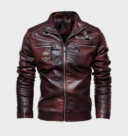 Men's Leather Jacket Timeless Bold Edge Style