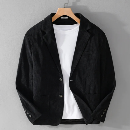 Men's Corduroy Work Jacket Warm Business Casual