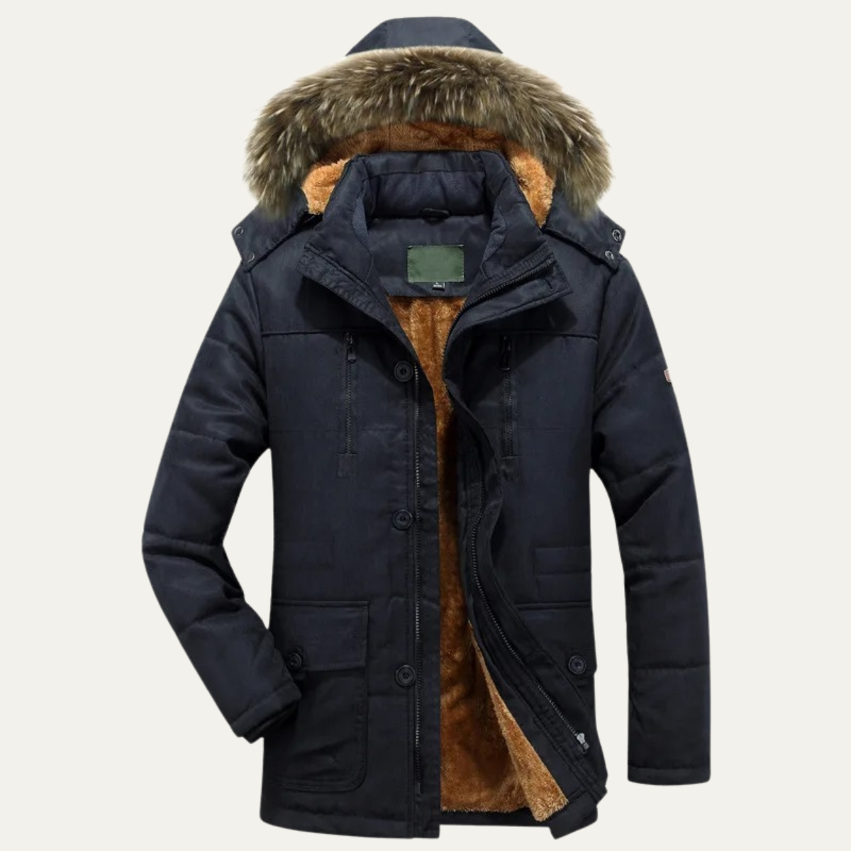 Mens Thicken Fleece Jacket