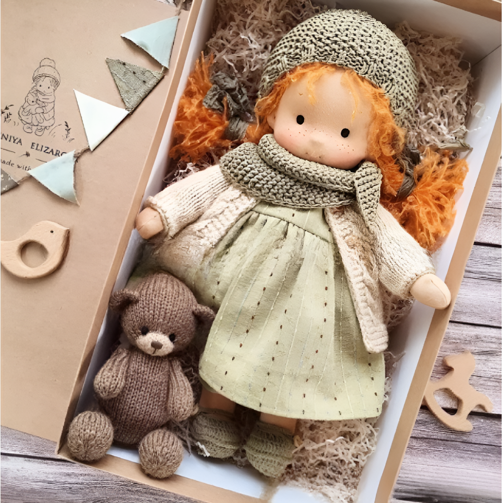 Waldorf Cuddly Doll Handmade