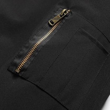 Men's Multi-Layer Hooded Bomber Jacket