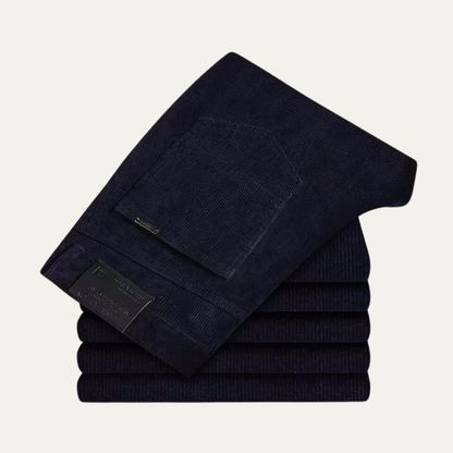 Men's Slim Fit Corduroy Casual Pants