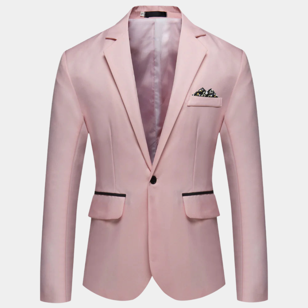 Men's Modern Fit Blazer Comfortable Design