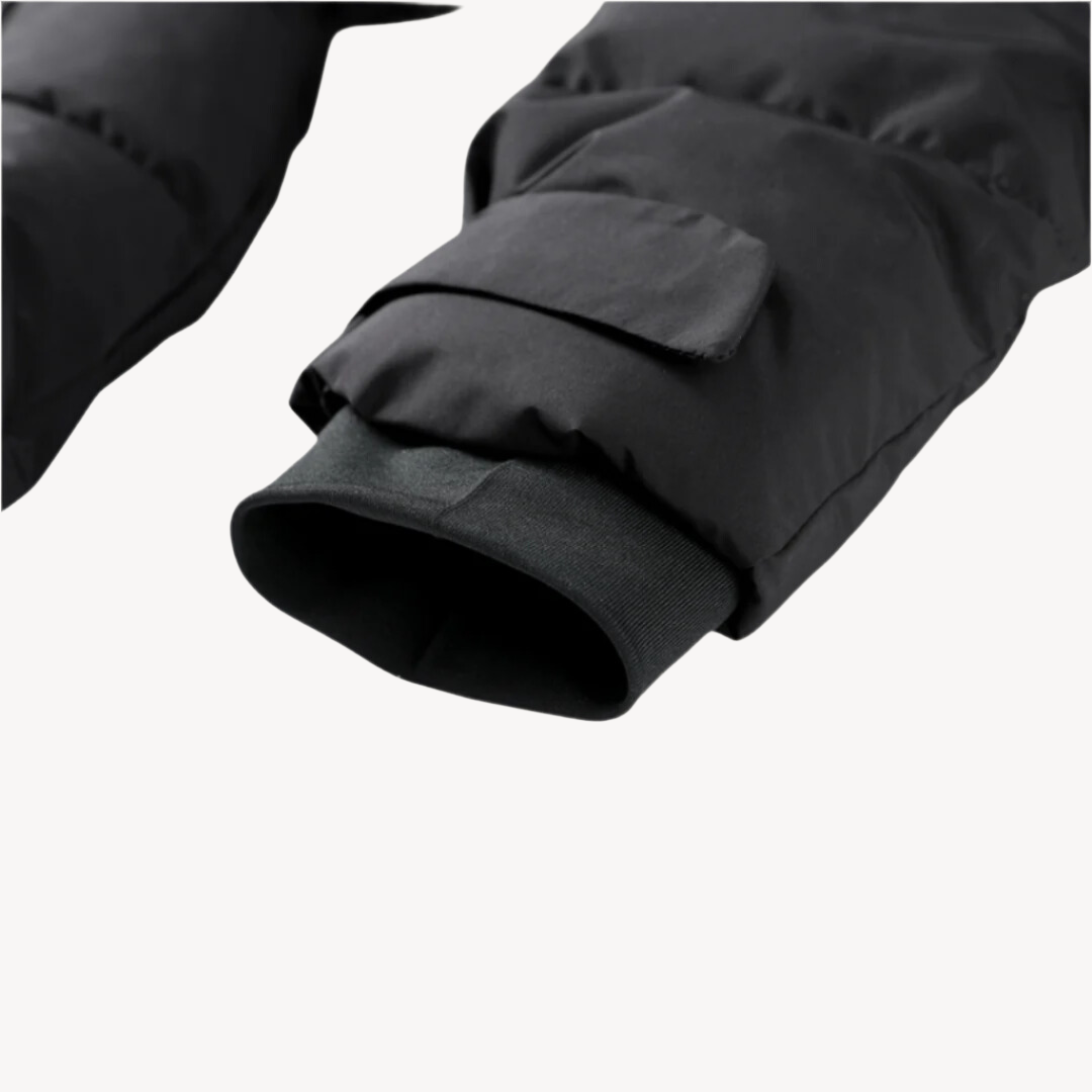 Women's Waterproof Puffer Jacket Black