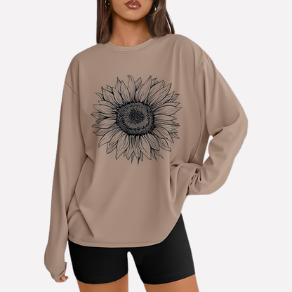Women's Long Sleeve Oversized Shirt