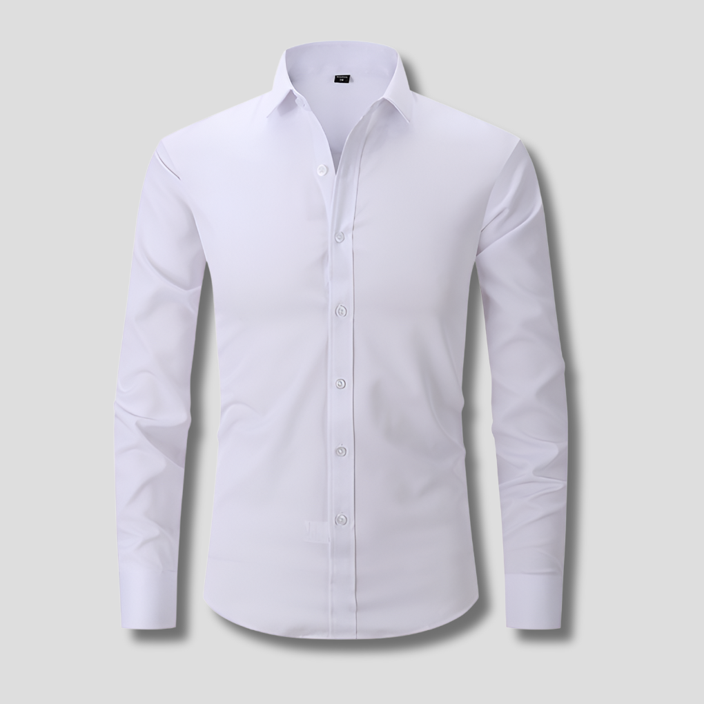 Men's Stretch Dress Shirt Comfortable Fit