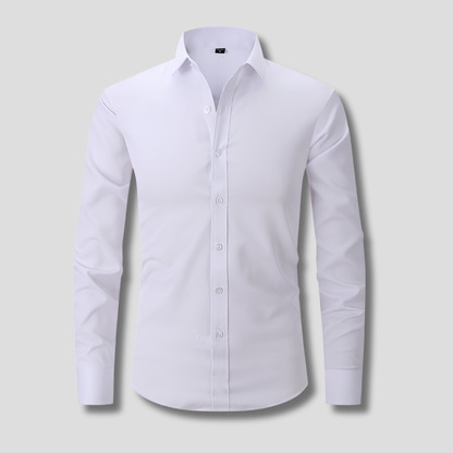 Men's Stretch Dress Shirt Comfortable Fit