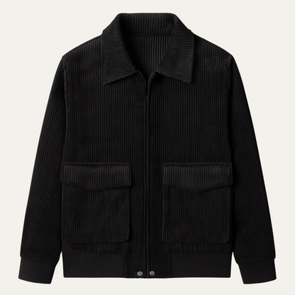 Men's Corduroy Utility Jacket - VibreMode