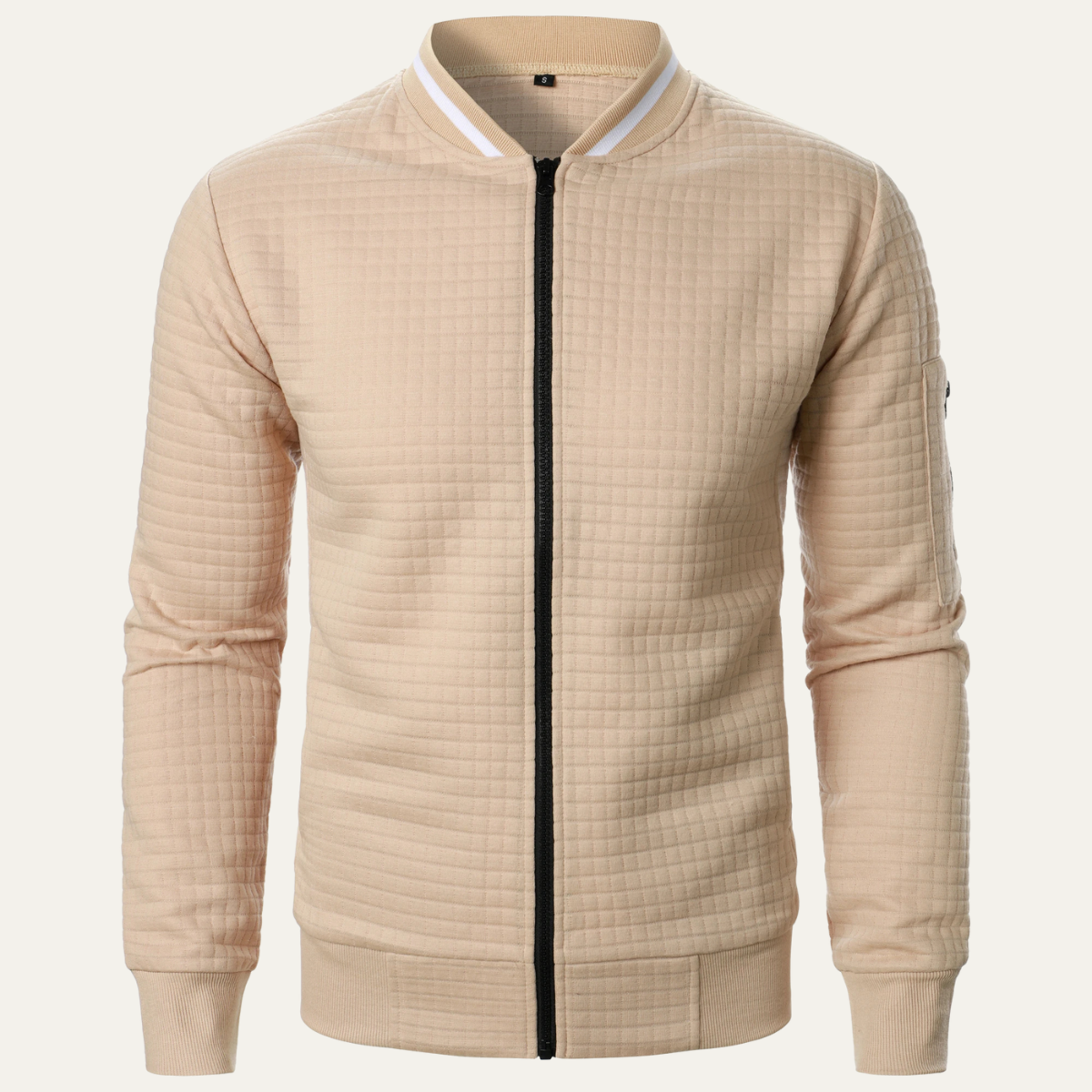 Men's Bomber Jacket Casual Streetwear - VibreMode