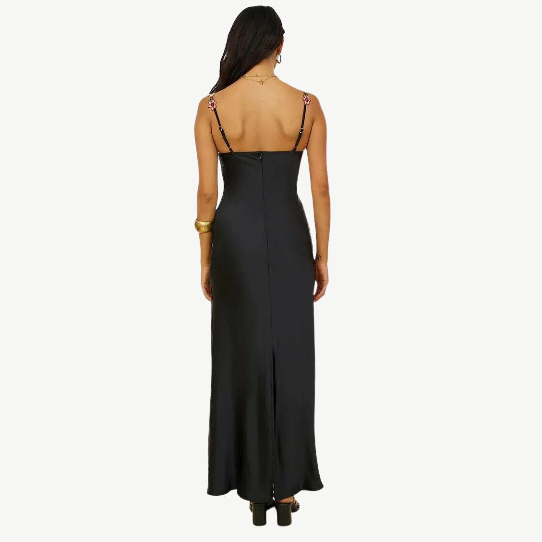Women's Embroidered Floral Dress