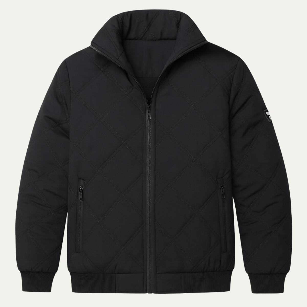 Bardolino Men's Quilted Jacket Stand Collar Winter