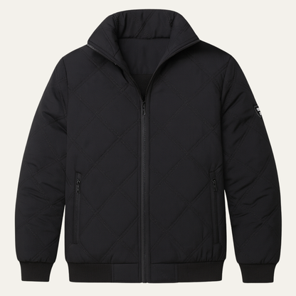 Bardolino Men's Quilted Jacket Stand Collar Winter